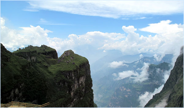 鸡公山景色幽境